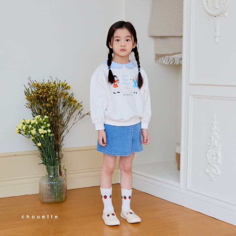 Chouette - Korean Children Fashion - #childofig - Picnic Collar Tee - 12
