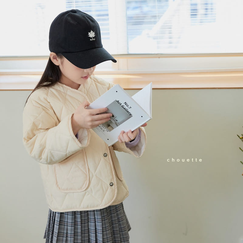 Chouette - Korean Children Fashion - #childofig - Milk Tea Quilting Jumper - 2