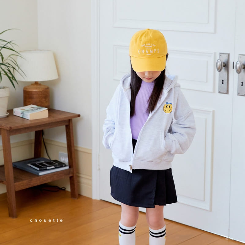 Chouette - Korean Children Fashion - #childrensboutique - Smile Zip-up Jumper - 7