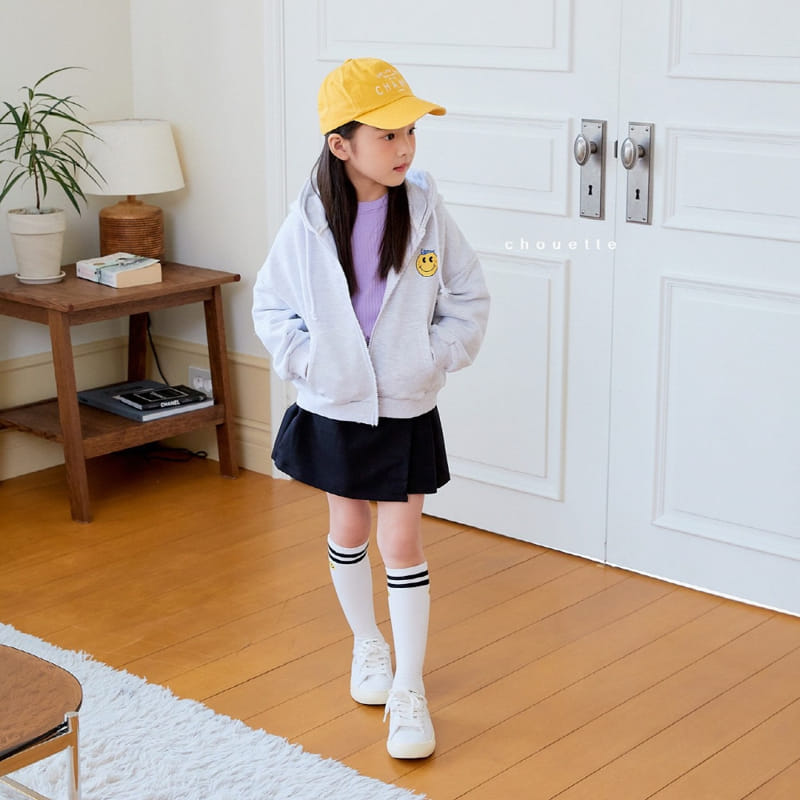 Chouette - Korean Children Fashion - #designkidswear - Smile Zip-up Jumper - 8