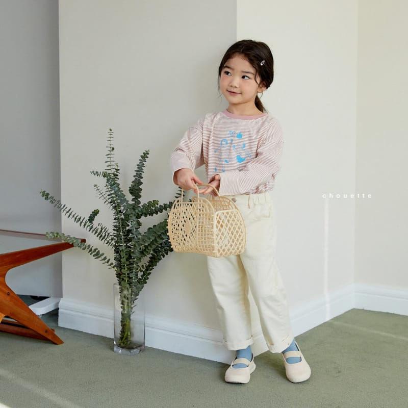 Chouette - Korean Children Fashion - #designkidswear - Vanila Cotton Span Pants - 6