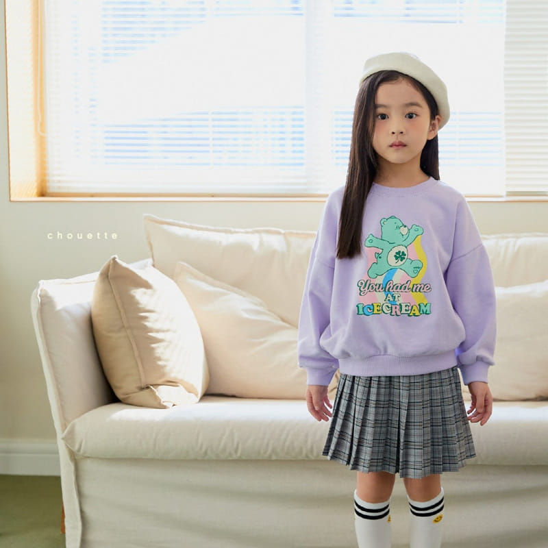 Chouette - Korean Children Fashion - #designkidswear - Check Wrinkle Skirt - 12