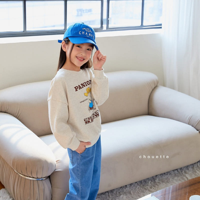 Chouette - Korean Children Fashion - #designkidswear - Hawaiian Chalrie Sweatshirt - 6