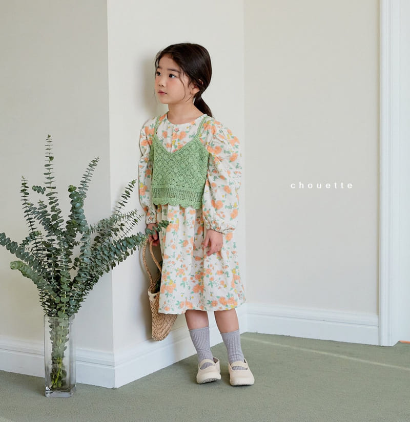 Chouette - Korean Children Fashion - #designkidswear - Bustier Vest S~M - 2