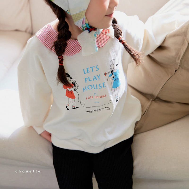 Chouette - Korean Children Fashion - #discoveringself - Picnic Collar Tee - 2