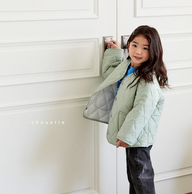 Chouette - Korean Children Fashion - #discoveringself - Milk Tea Quilting Jumper - 5