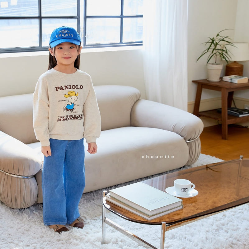 Chouette - Korean Children Fashion - #fashionkids - Hawaiian Chalrie Sweatshirt - 8