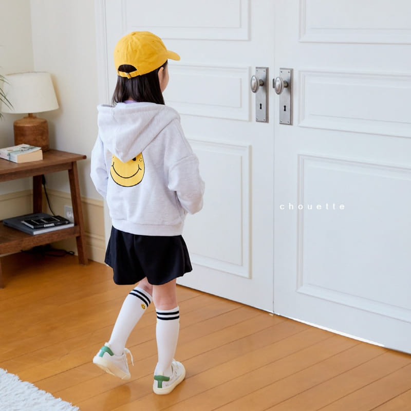 Chouette - Korean Children Fashion - #kidsshorts - Smile Zip-up Jumper - 11