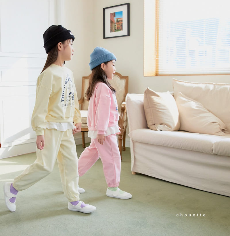 Chouette - Korean Children Fashion - #kidsshorts - Yogurt Top Bottom Set - 2