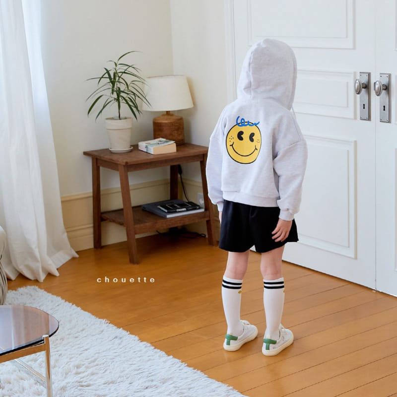Chouette - Korean Children Fashion - #kidsstore - Smile Zip-up Jumper - 12