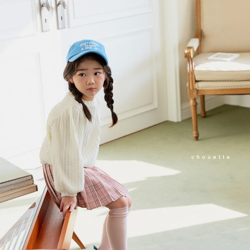 Chouette - Korean Children Fashion - #magicofchildhood - Check Wrinkle Skirt - 6