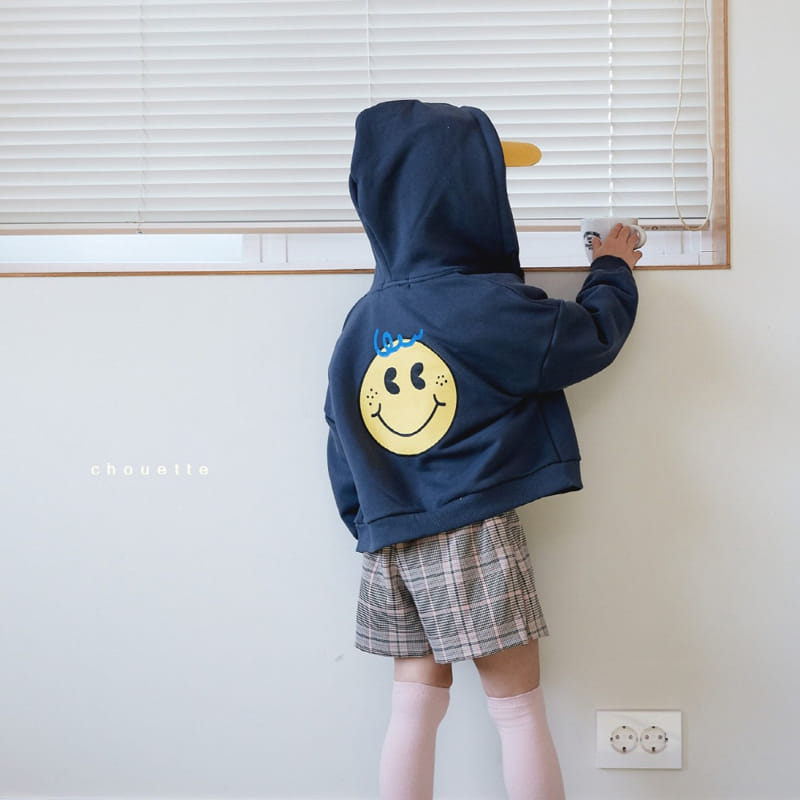 Chouette - Korean Children Fashion - #todddlerfashion - Smile Zip-up Jumper - 3