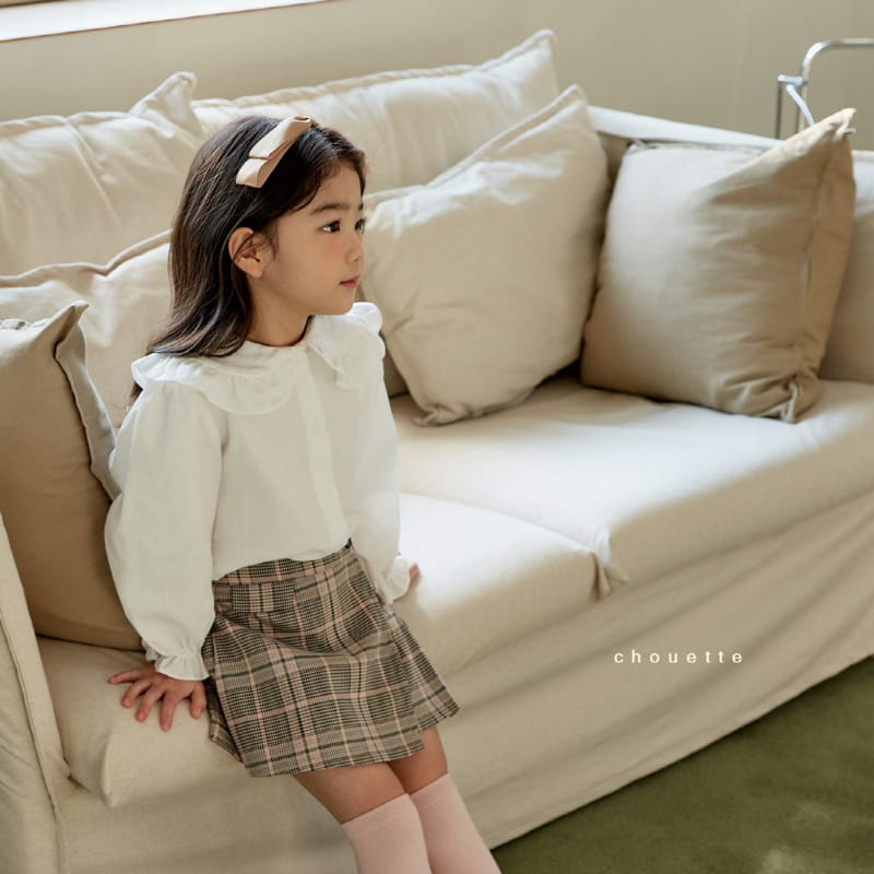 Chouette - Korean Children Fashion - #todddlerfashion - ruffle Collar Blouse - 2