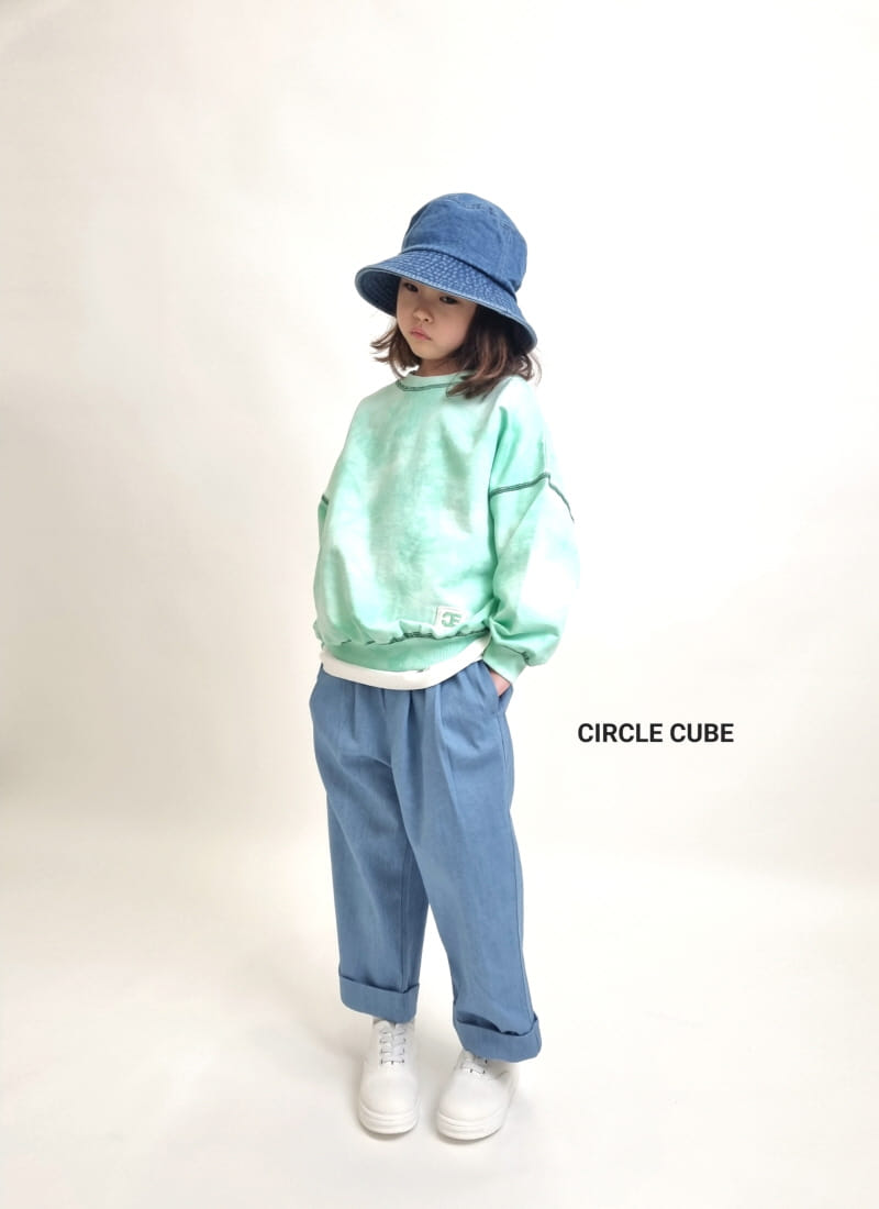 Circle Cube - Korean Children Fashion - #childrensboutique - Sky Sweatshirt - 9