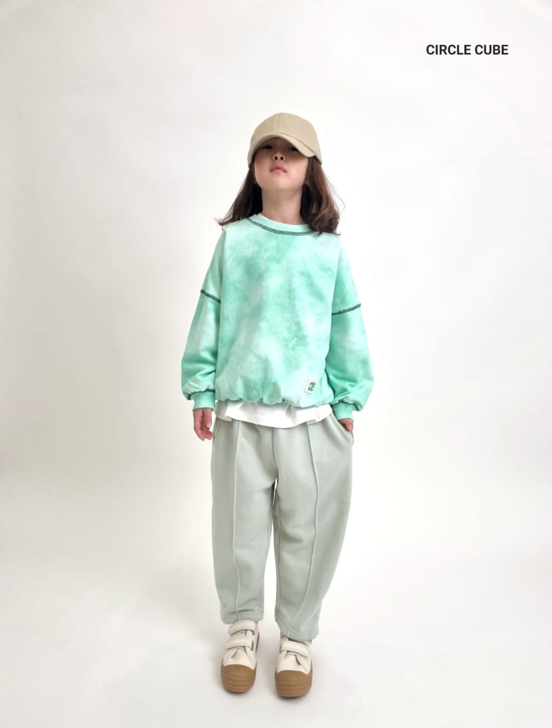 Circle Cube - Korean Children Fashion - #minifashionista - Sky Sweatshirt - 3