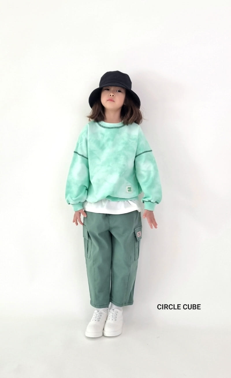 Circle Cube - Korean Children Fashion - #minifashionista - Sky Sweatshirt - 4