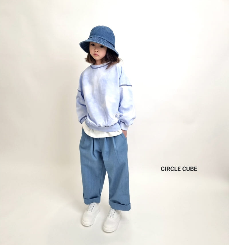 Circle Cube - Korean Children Fashion - #stylishchildhood - Sky Sweatshirt - 7