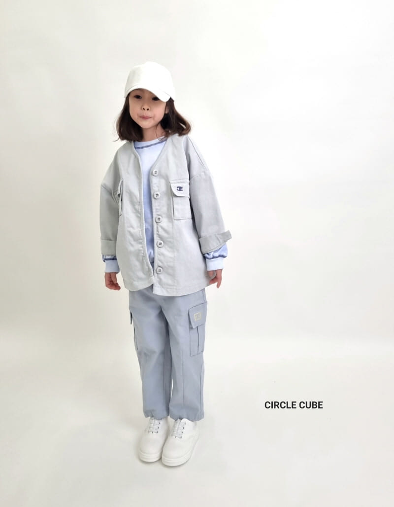 Circle Cube - Korean Children Fashion - #todddlerfashion - Sky Sweatshirt - 5