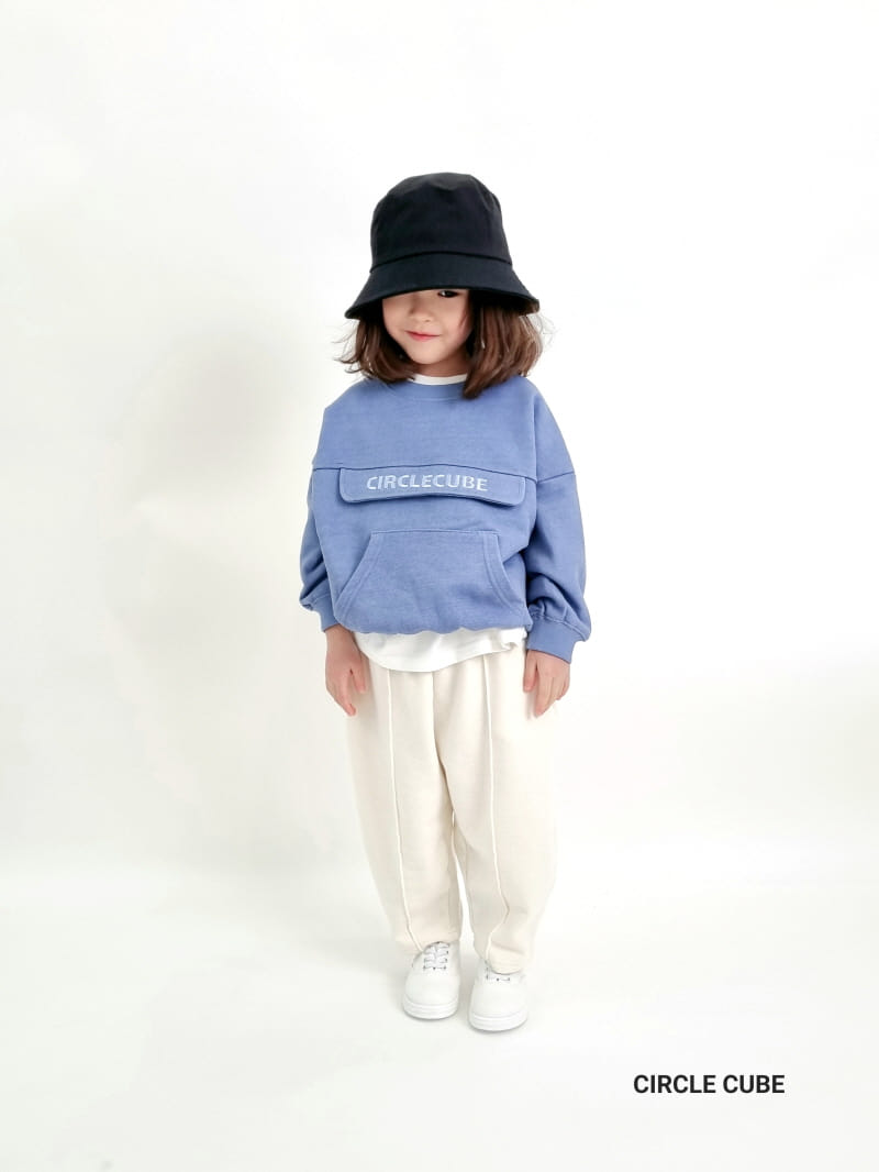 Circle Cube - Korean Children Fashion - #toddlerclothing - Square Sweatshirt - 7