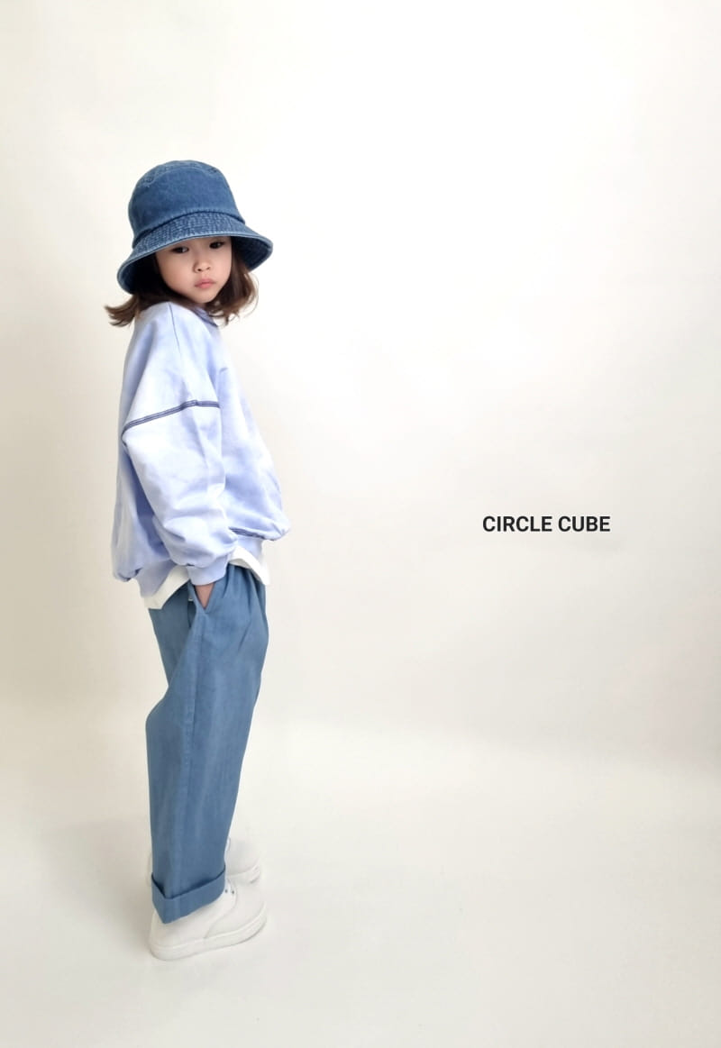 Circle Cube - Korean Children Fashion - #toddlerclothing - Sky Sweatshirt - 6