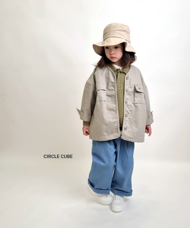 Circle Cube - Korean Children Fashion - #toddlerclothing - Cube Tee - 5
