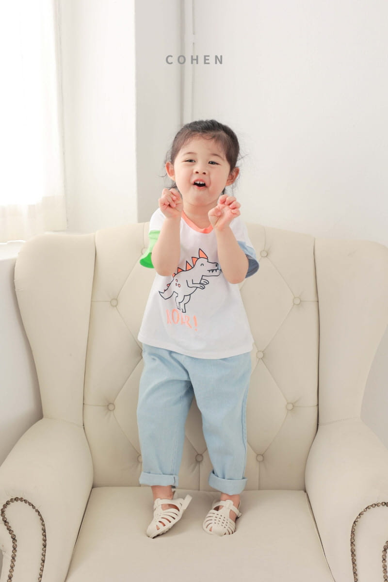 Cohen - Korean Children Fashion - #designkidswear - Dino Tee - 9