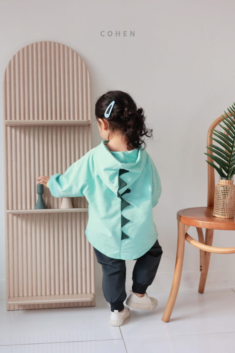 Cohen - Korean Children Fashion - #designkidswear - Dino Hoody Tee - 6