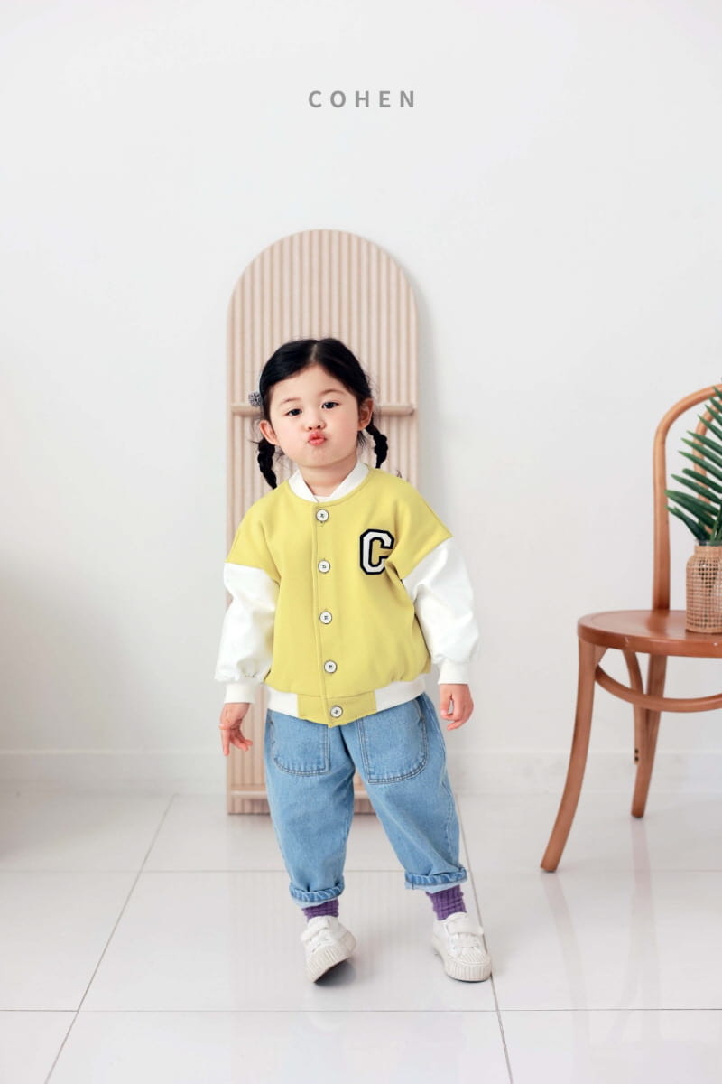 Cohen - Korean Children Fashion - #discoveringself - Baseball Jumper