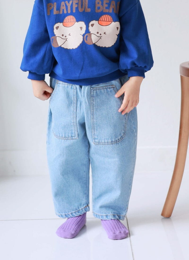 Cohen - Korean Children Fashion - #discoveringself - Pocket Jeans - 8