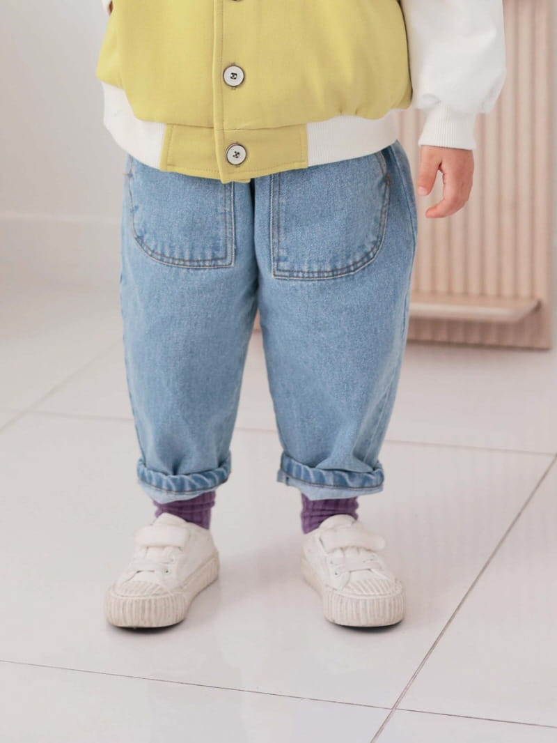 Cohen - Korean Children Fashion - #kidsstore - Pocket Jeans - 11