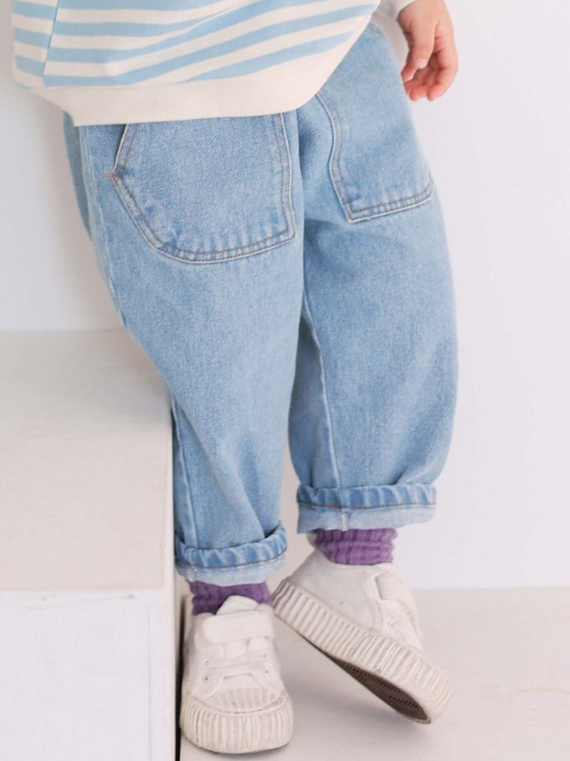 Cohen - Korean Children Fashion - #kidzfashiontrend - Pocket Jeans - 12