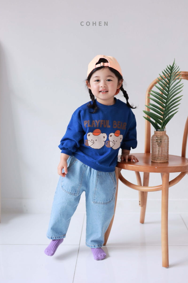 Cohen - Korean Children Fashion - #littlefashionista - Balloon Bear Sweatshirt - 10