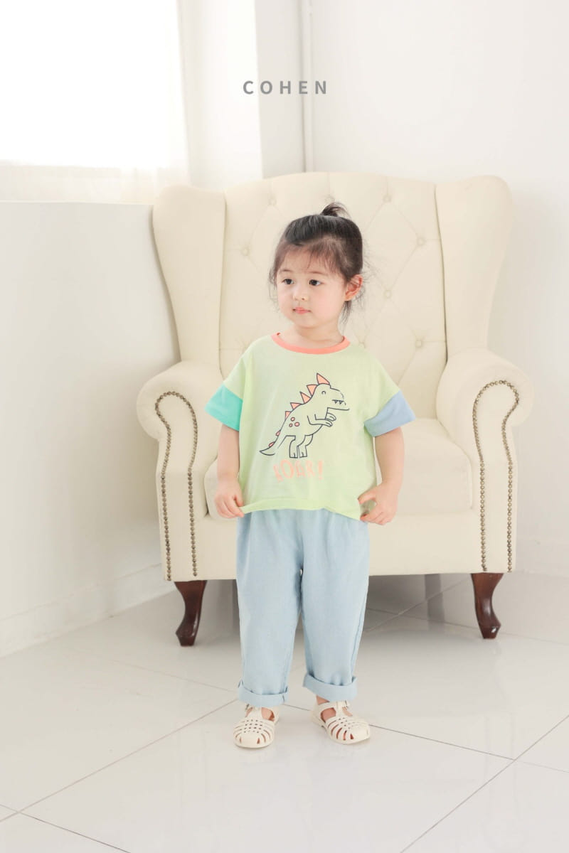 Cohen - Korean Children Fashion - #minifashionista - Dino Tee - 2
