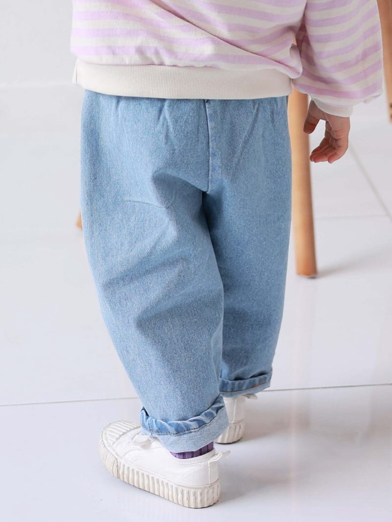 Cohen - Korean Children Fashion - #minifashionista - Pocket Jeans - 2