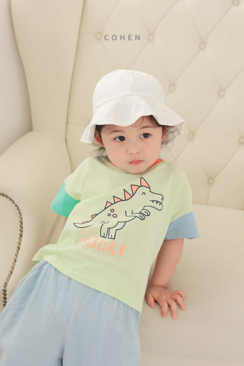 Cohen - Korean Children Fashion - #prettylittlegirls - Dino Tee - 3