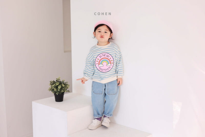 Cohen - Korean Children Fashion - #prettylittlegirls - Rainbow Tee