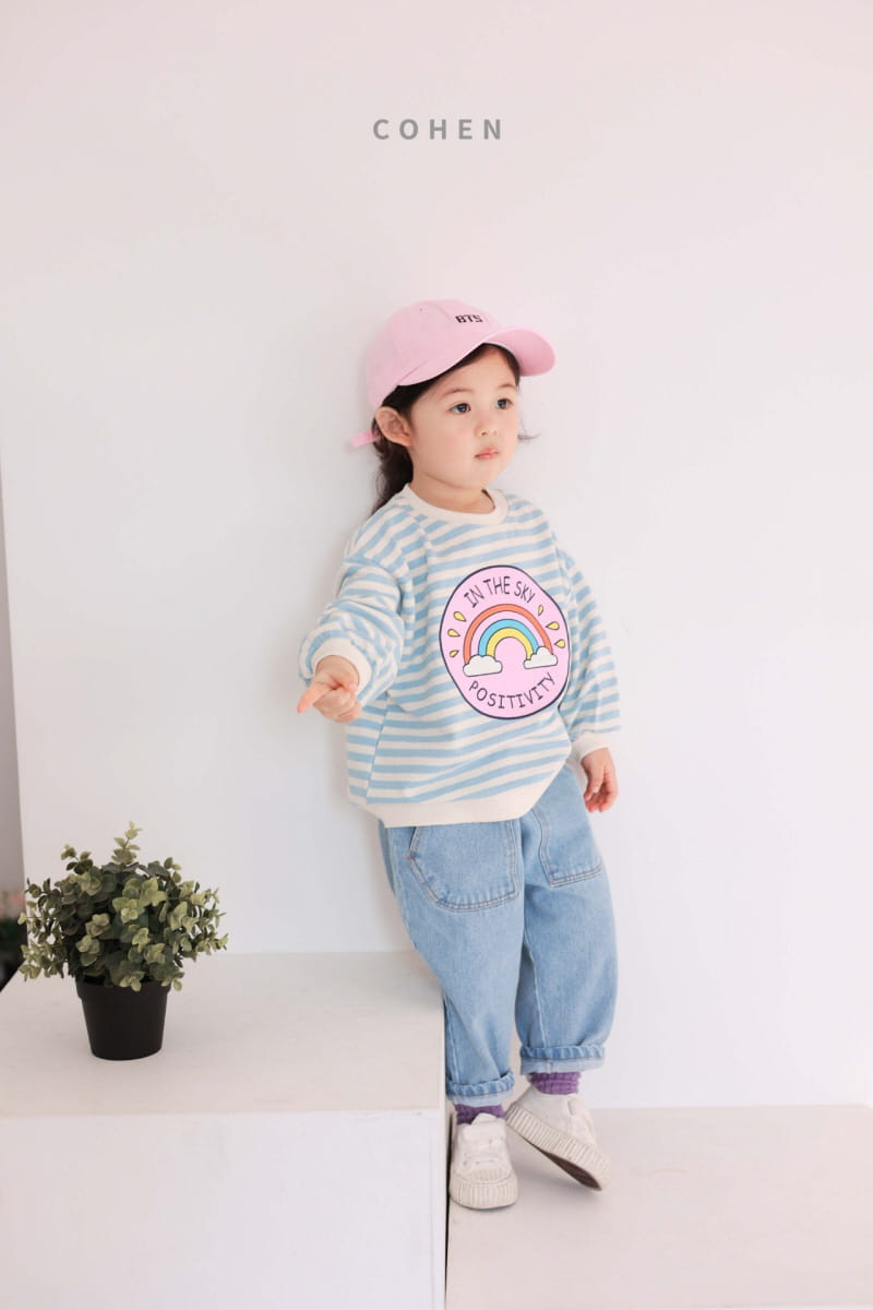 Cohen - Korean Children Fashion - #toddlerclothing - Rainbow Tee - 4