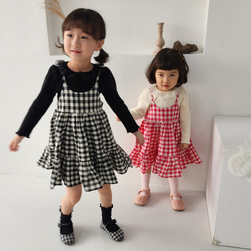 Color - Korean Children Fashion - #childofig - Bambi Jumper Skirt - 5