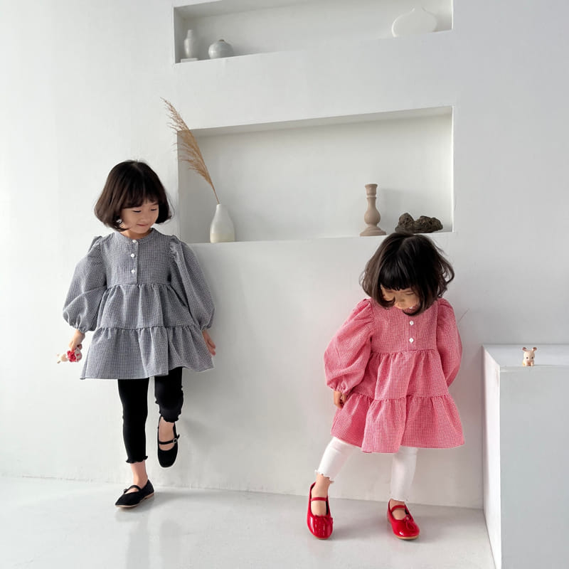 Color - Korean Children Fashion - #designkidswear - Sweet One-piece - 6