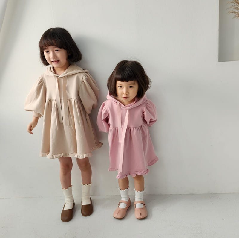 Color - Korean Children Fashion - #childrensboutique - Time Hoody One-piece - 4