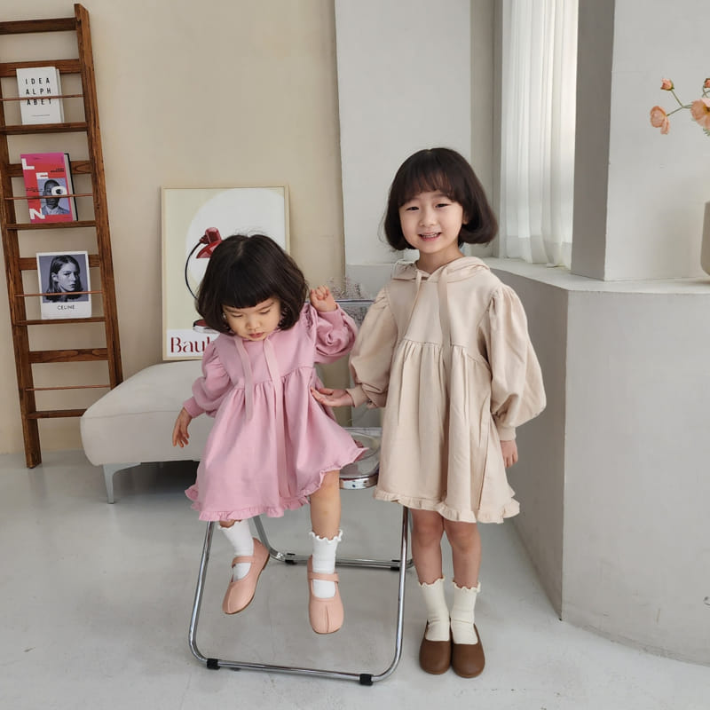 Color - Korean Children Fashion - #kidsshorts - Time Hoody One-piece - 7