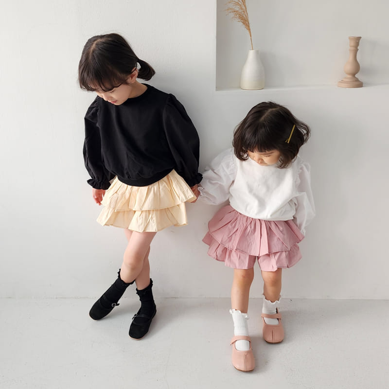 Color - Korean Children Fashion - #kidsshorts - Cake Skirt Pants - 3