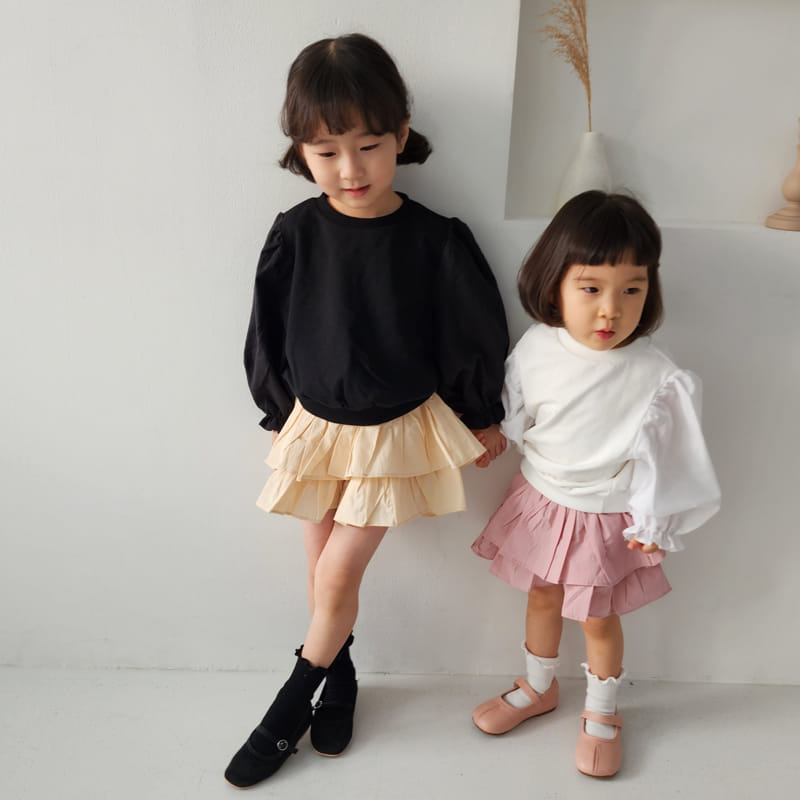 Color - Korean Children Fashion - #kidzfashiontrend - Cake Skirt Pants - 5