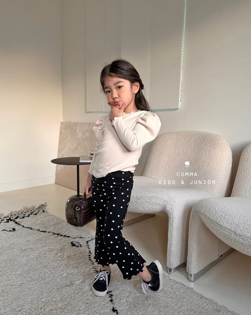 Comma - Korean Children Fashion - #Kfashion4kids - Dot Nalanl Pants - 3