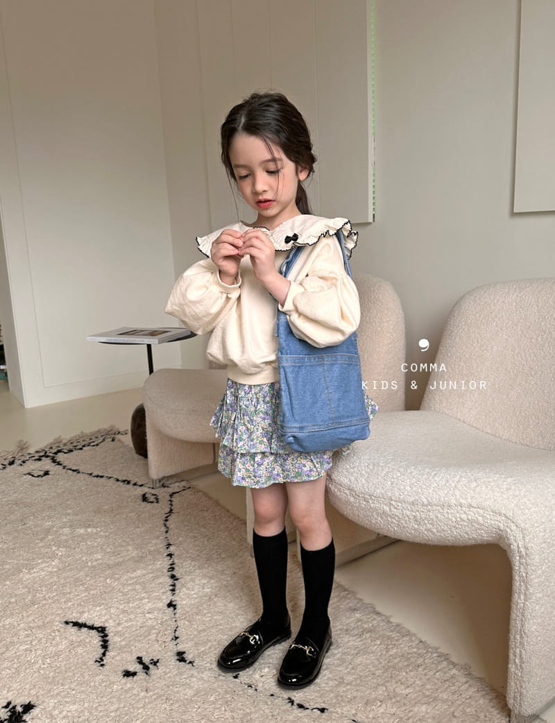 Comma - Korean Children Fashion - #Kfashion4kids - Ribbon Sweatshirt - 8
