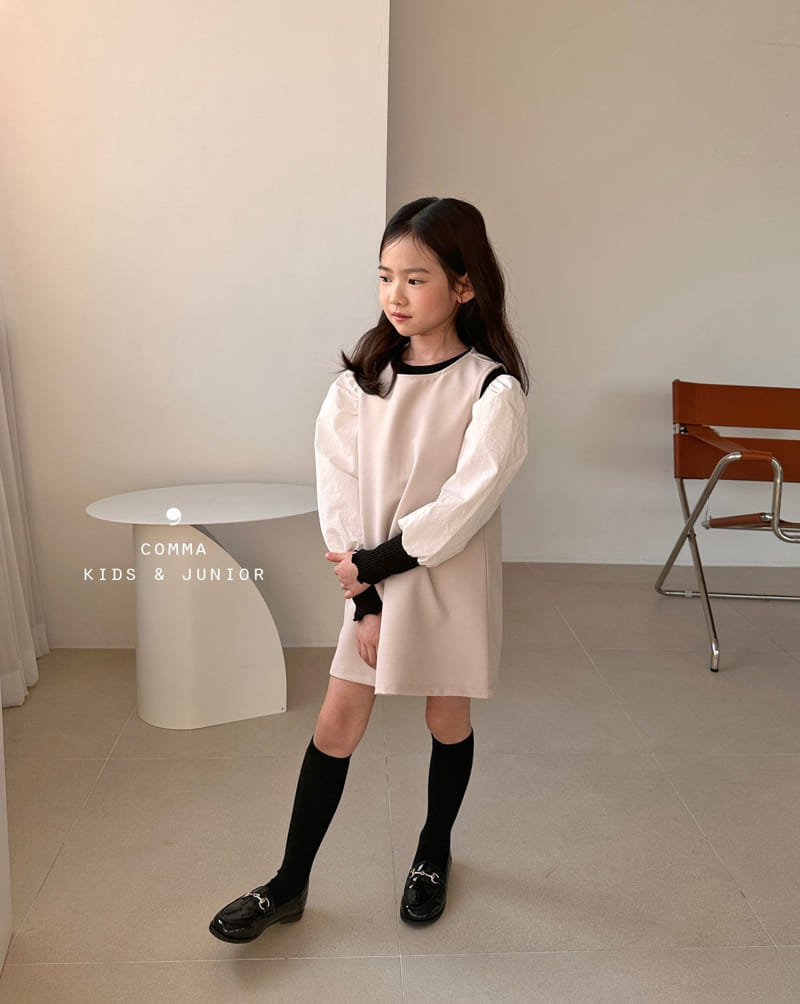 Comma - Korean Children Fashion - #childofig - Simple A One-piece - 9