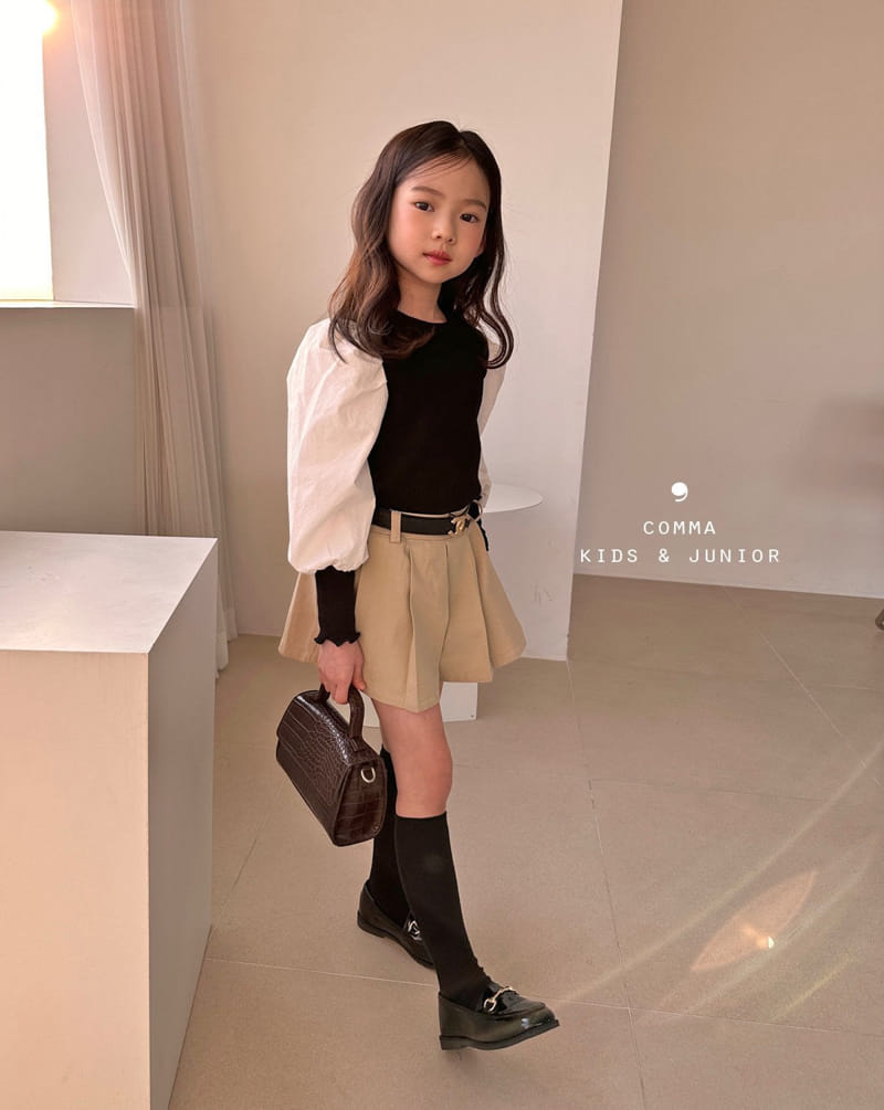 Comma - Korean Children Fashion - #childofig - Sleeve Shirt Tee - 6