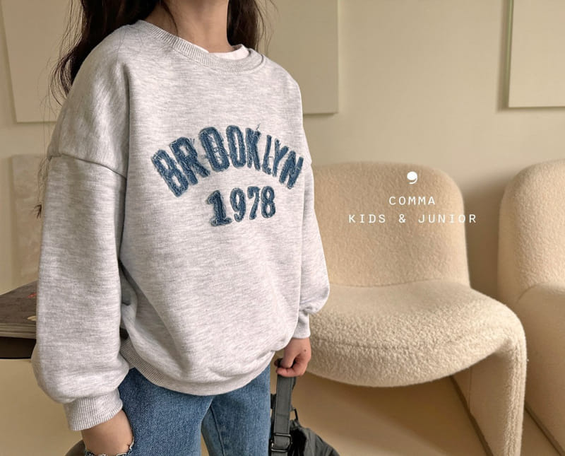 Comma - Korean Children Fashion - #childofig - Brooklyn Sweatshirt - 5