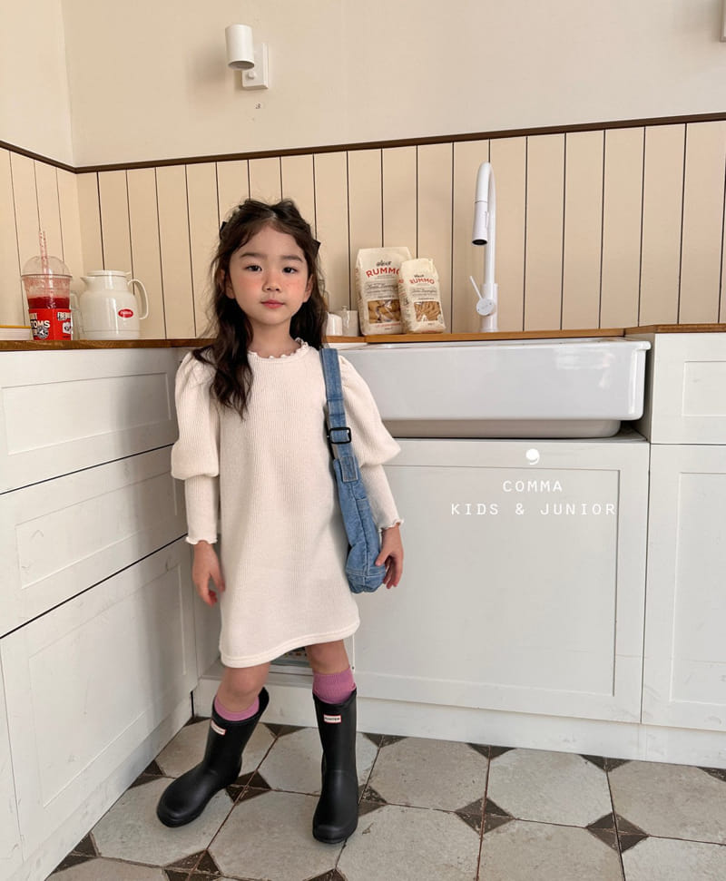 Comma - Korean Children Fashion - #childofig - Puff One-piece - 4