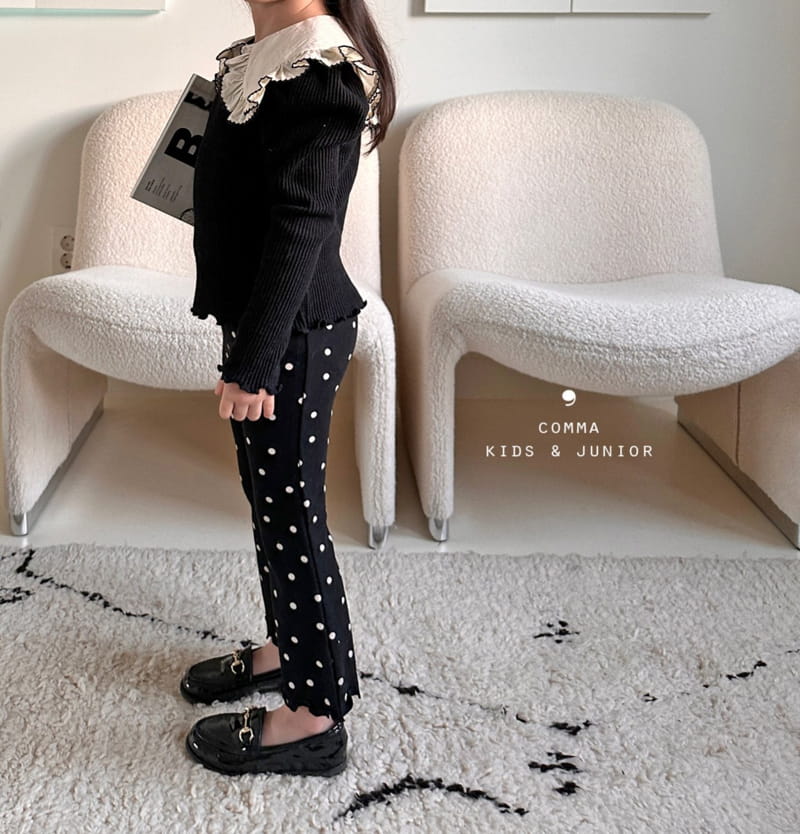 Comma - Korean Children Fashion - #childofig - Dot Nalanl Pants - 8
